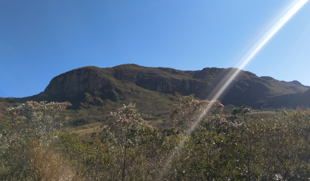 Photo of road and chapada