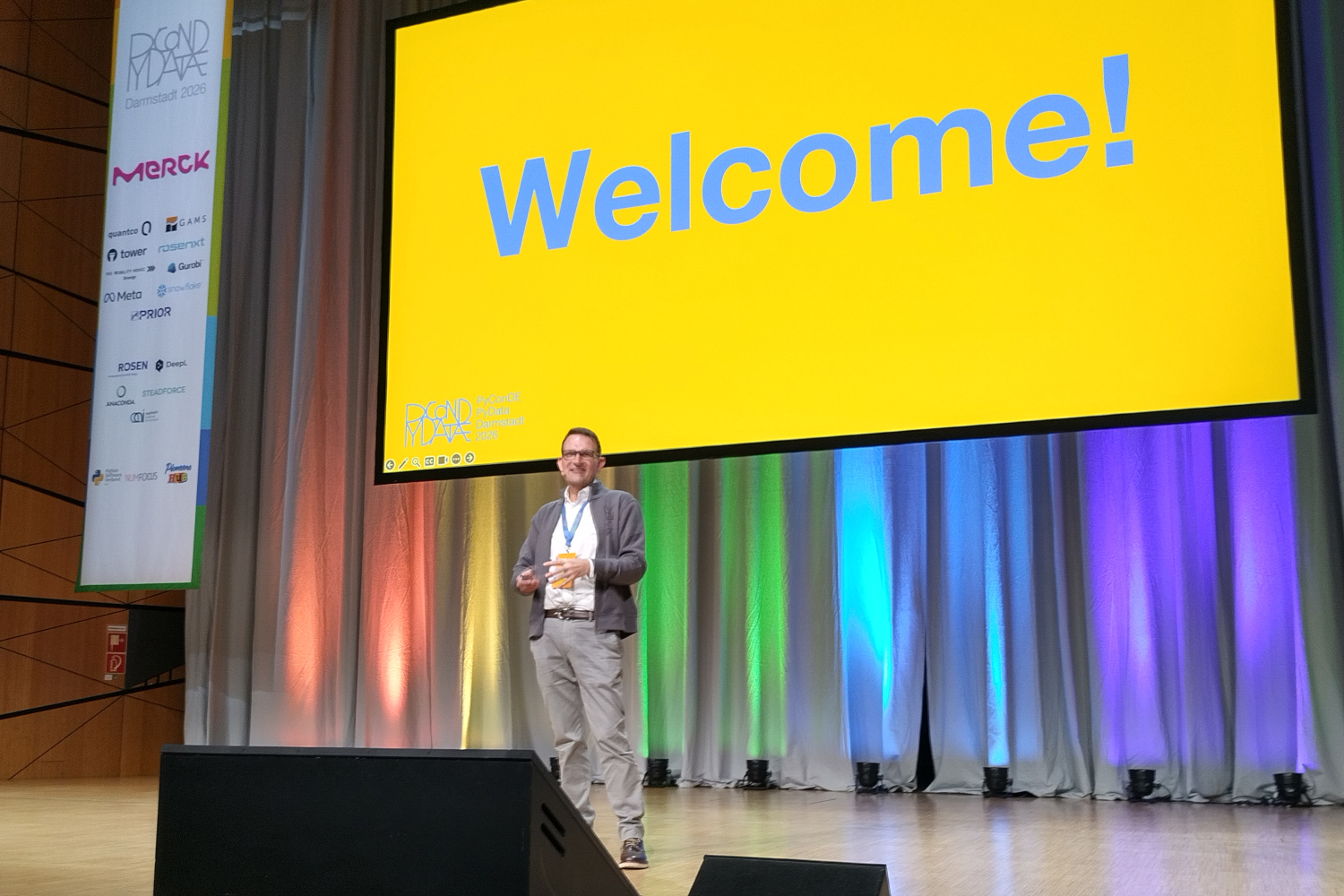 Photo of open session of PyCon DE 2026