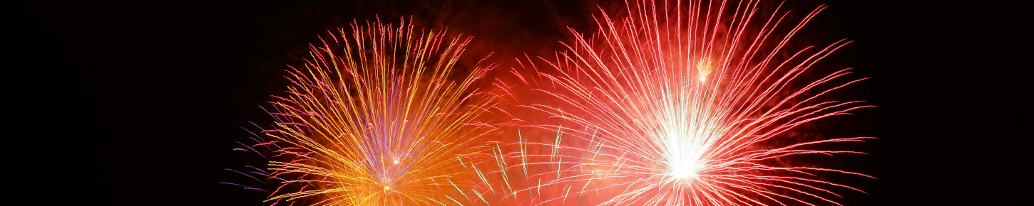 Photo of fireworks.